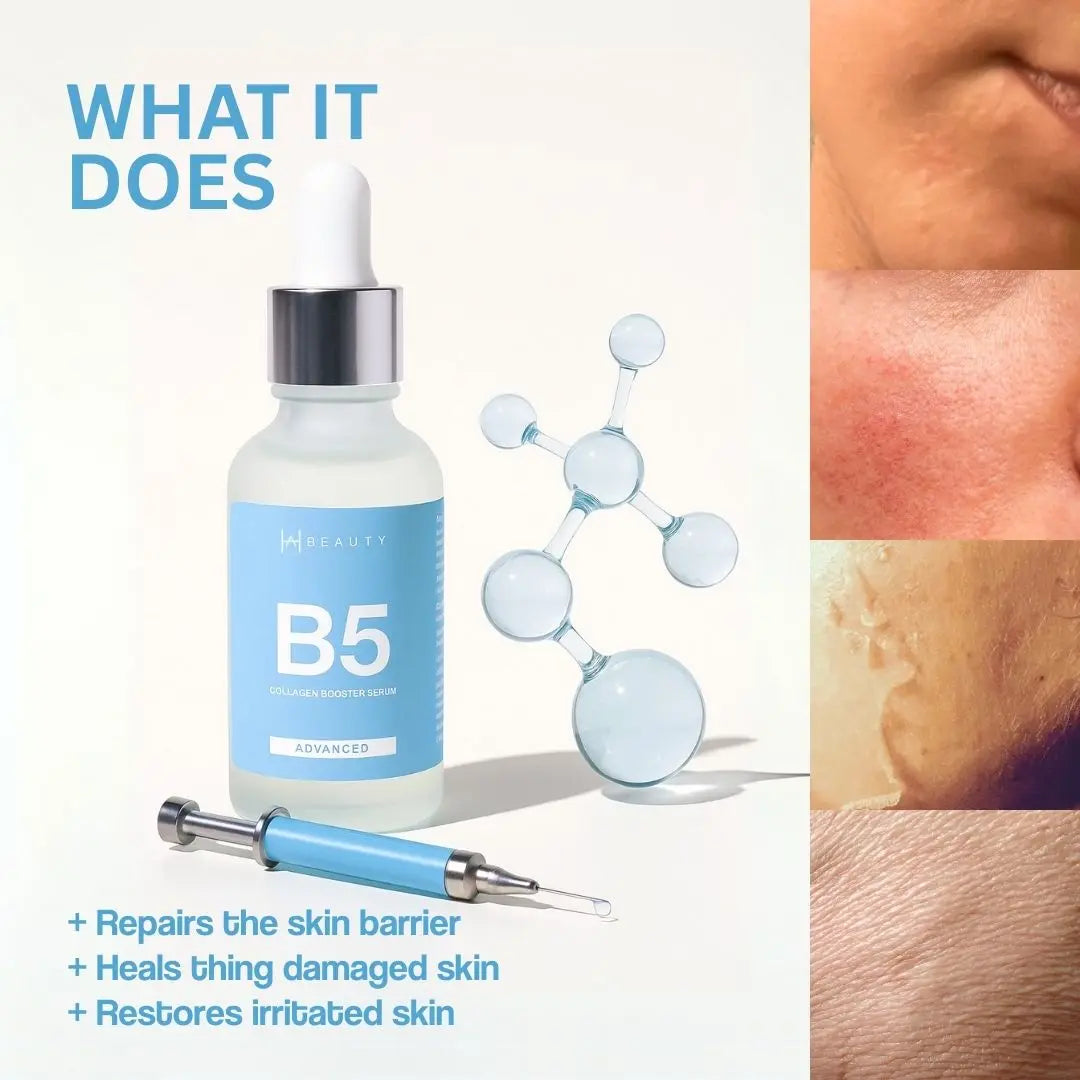 Collagen Booster Serum - Vit B5 + HA. - Hira Ali 