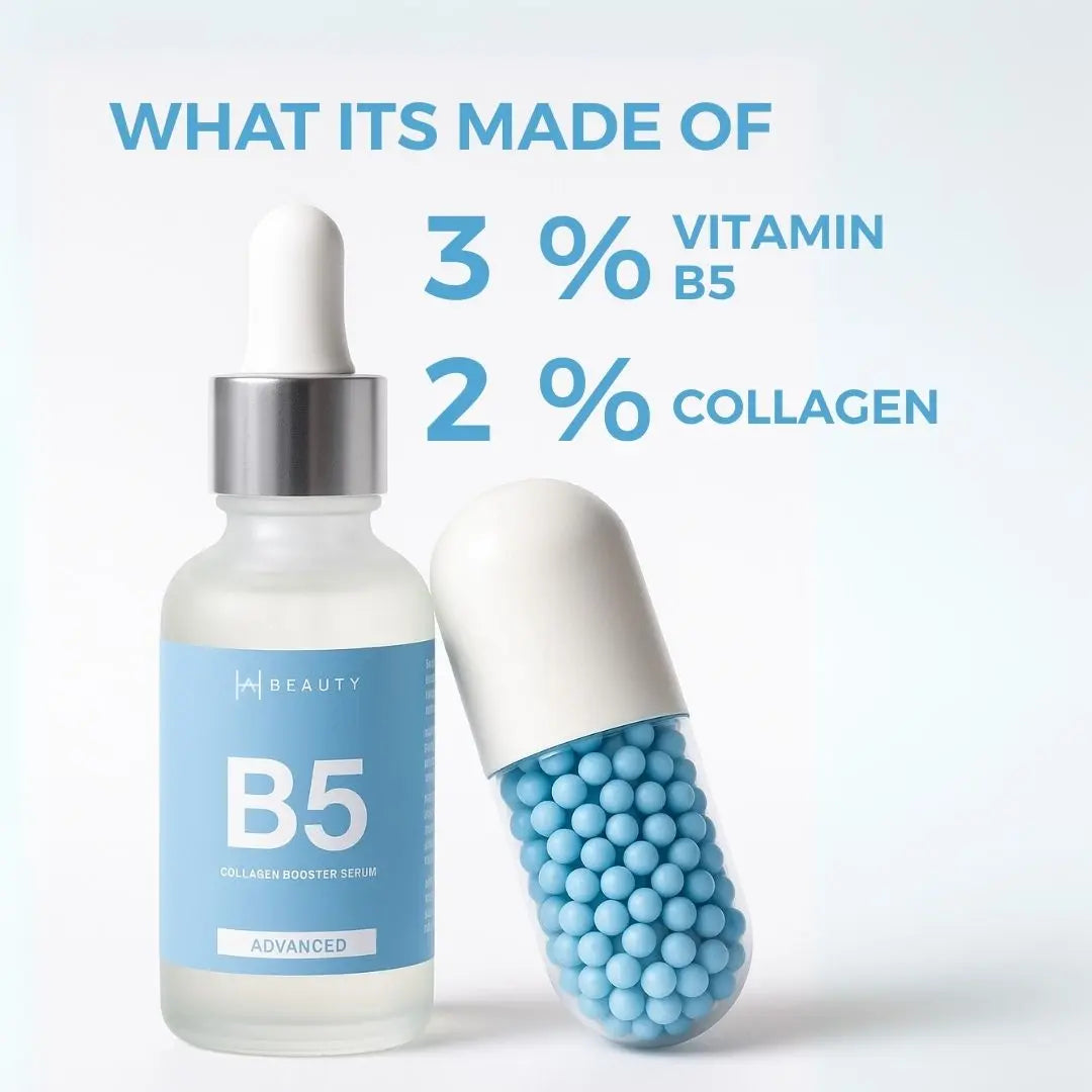 Collagen Booster Serum - Vit B5 + HA. - Hira Ali 