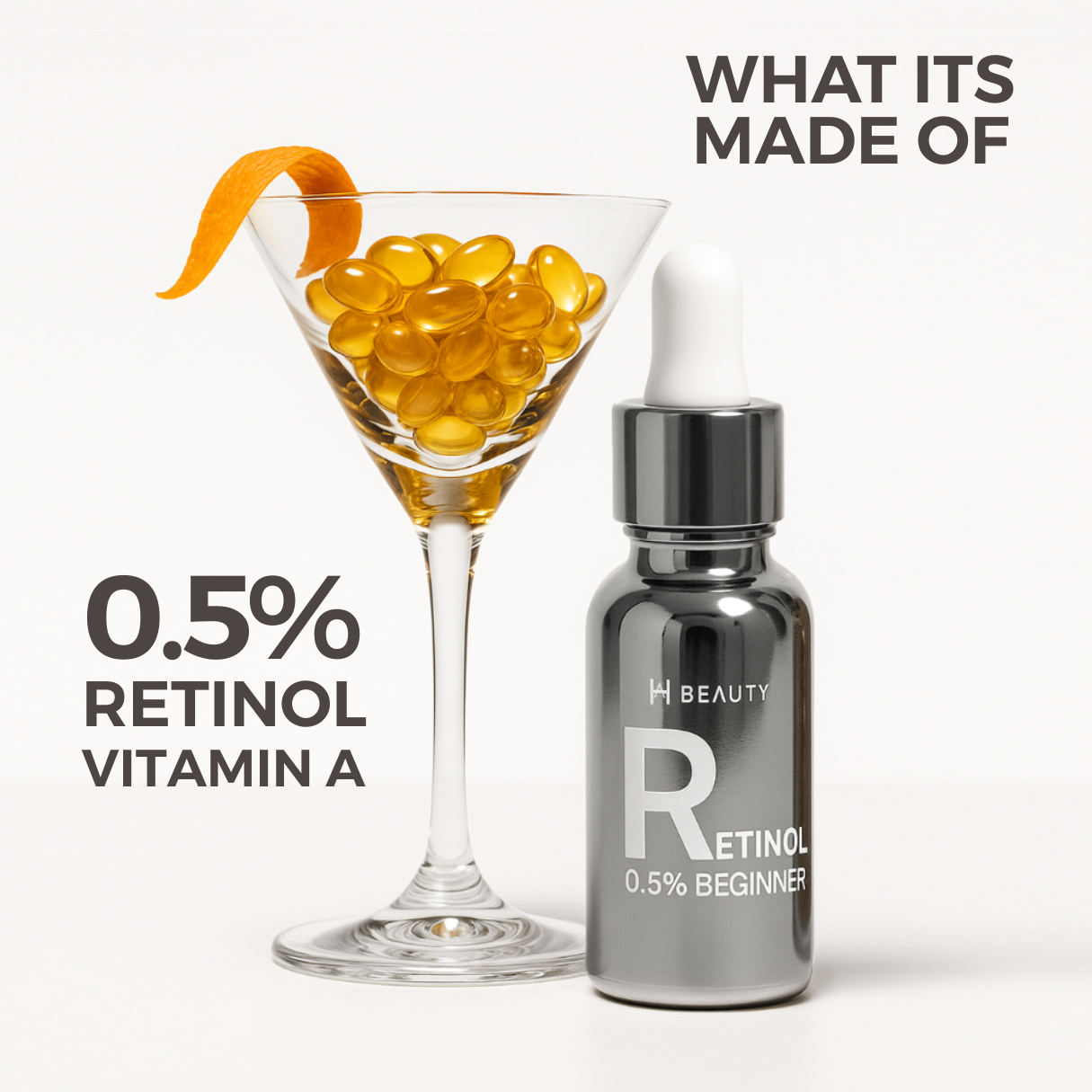 Retinol Starter Serum 0.5% - Hira Ali 
