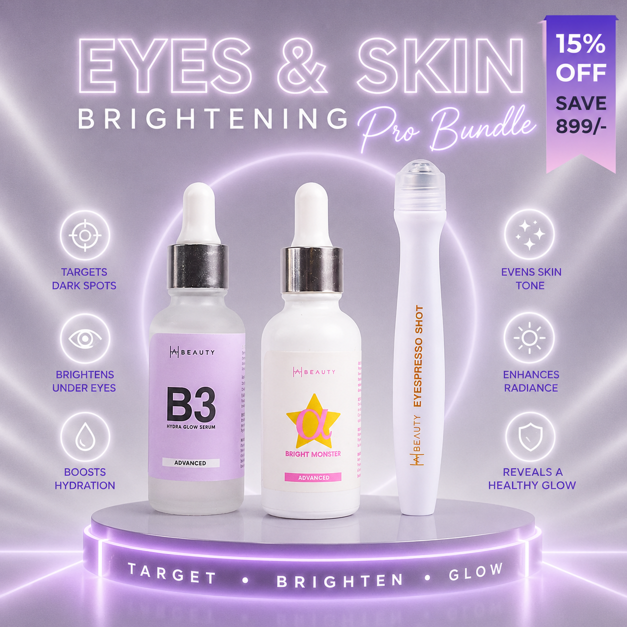 Eyes + Skin Brightening Pro Bundle