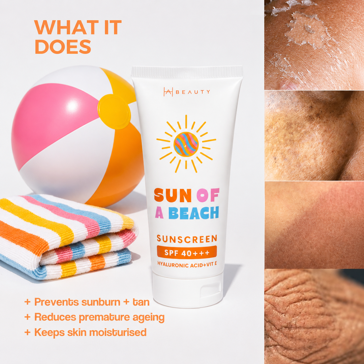 Sun of a Beach Sunscreen SPF 40+++ - Hira Ali 