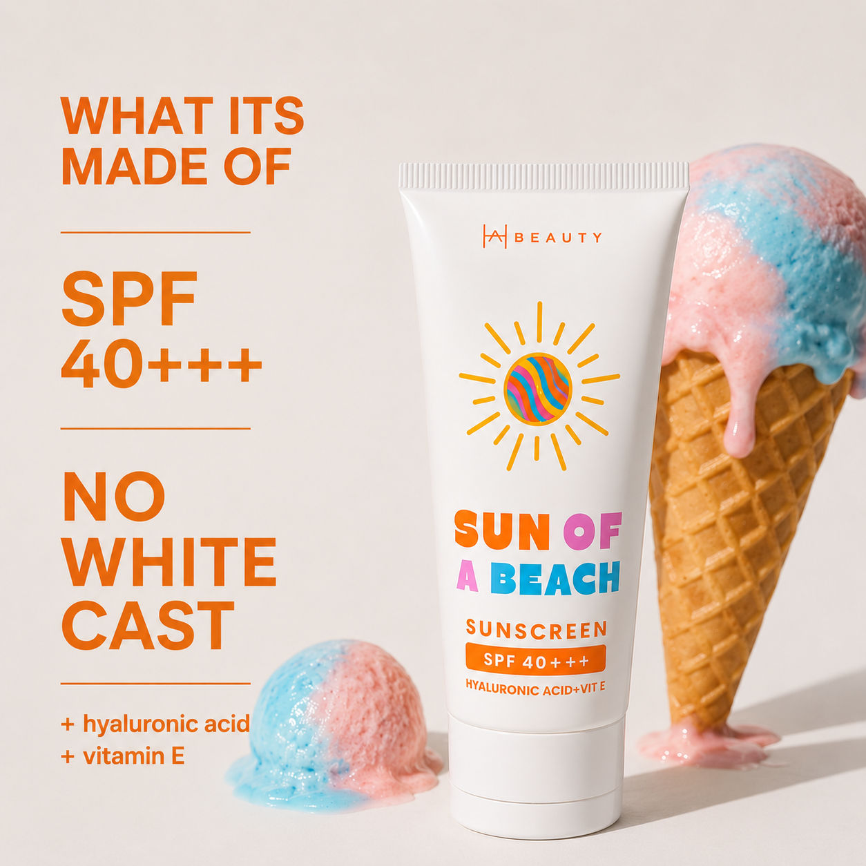 Sun of a Beach Sunscreen SPF 40+++ - Hira Ali 