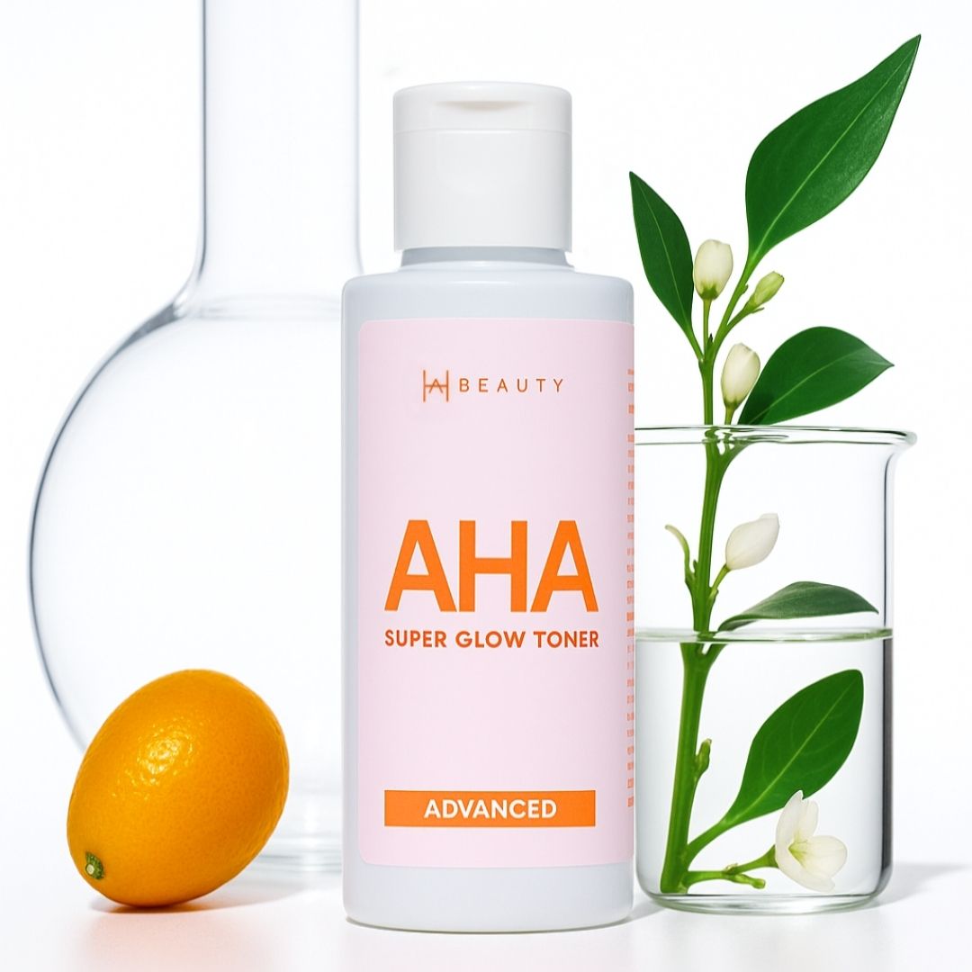 AHA Super Glow Toner. - Hira Ali