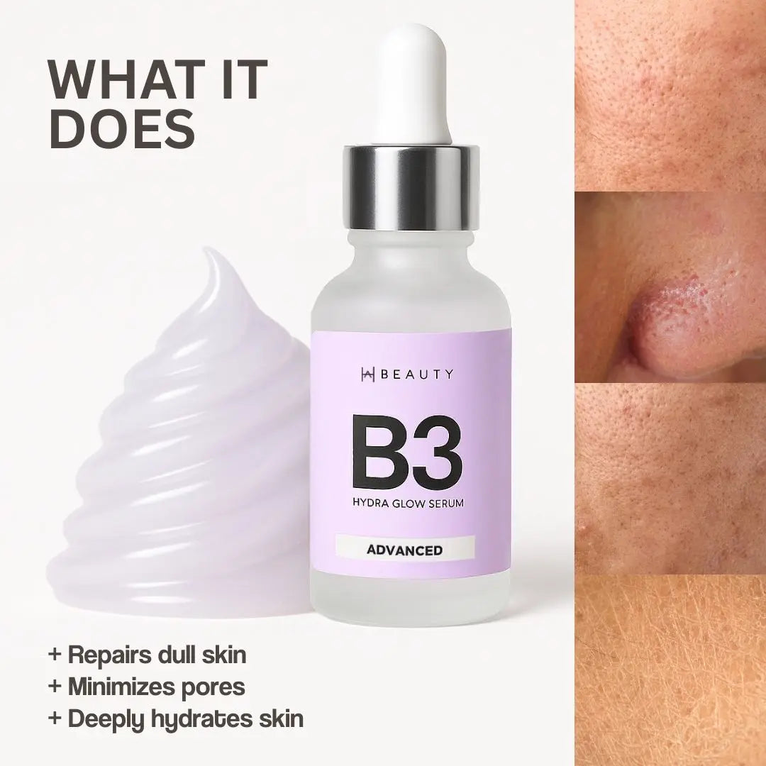 B3 Hydra Glow Serum - Niacinamide 10% + HA. - Hira Ali