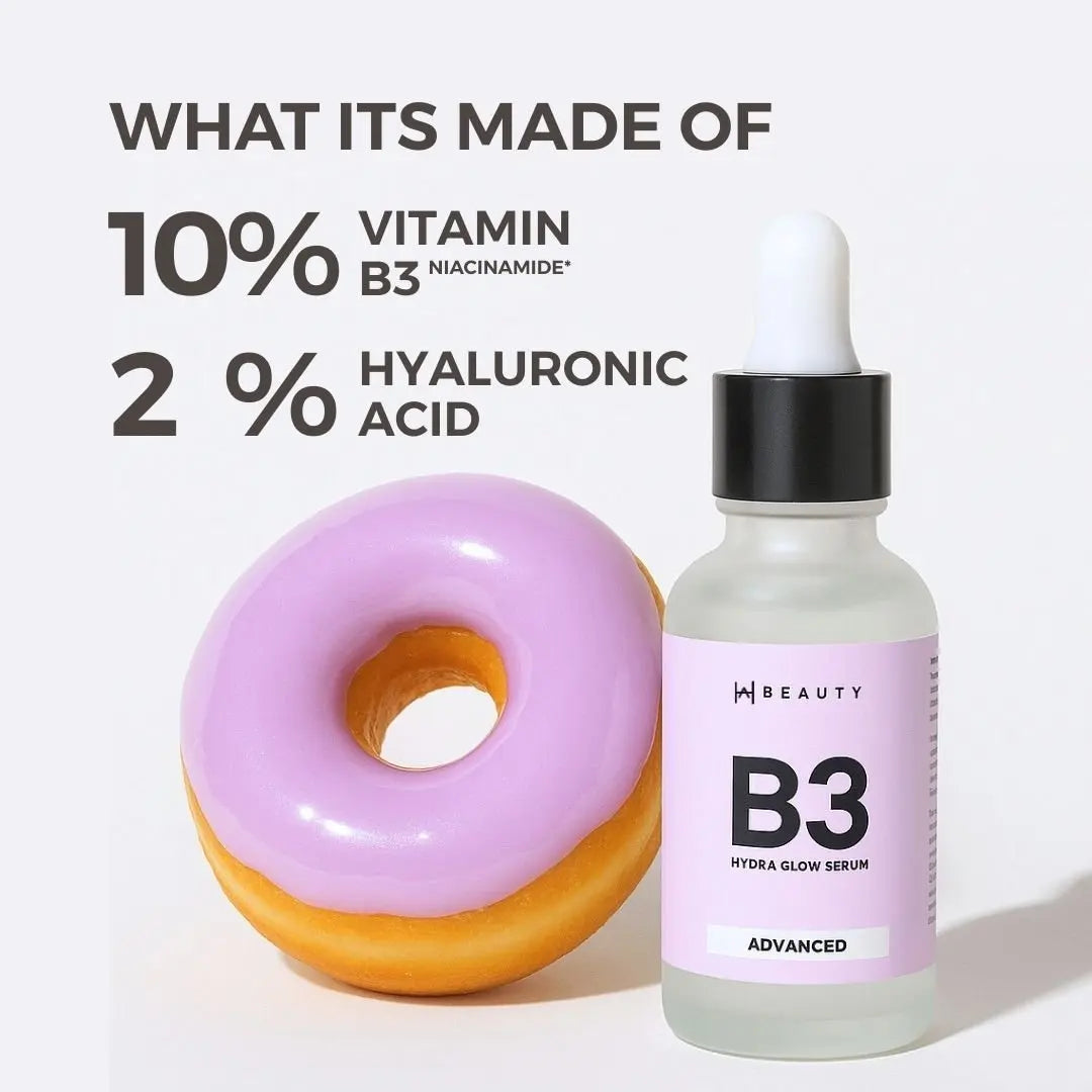 B3 Hydra Glow Serum - Niacinamide 10% + HA. - Hira Ali