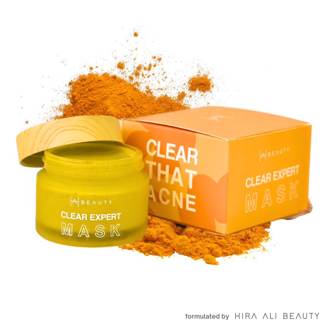 Clear Expert Mask Organic Turmeric - Hira Ali
