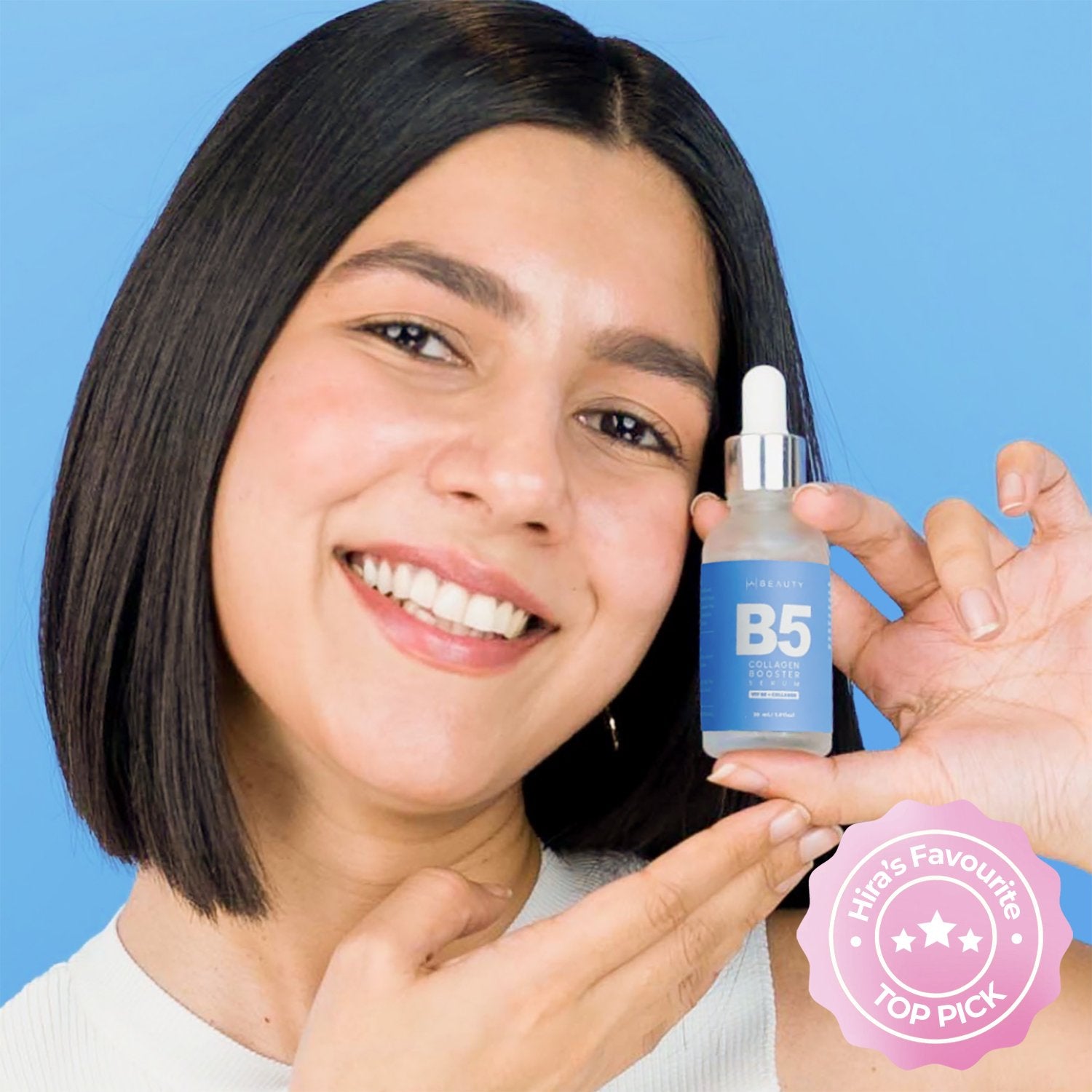 Collagen Booster Serum - Vit B5 + HA - Hira Ali